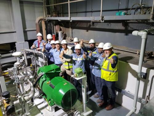 Power Generation equipment supply (customer satisfaction)