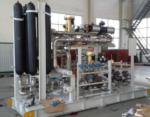 Module assembly (gas conditioner)