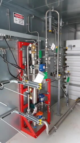 Mobile lab (chemical dosing)